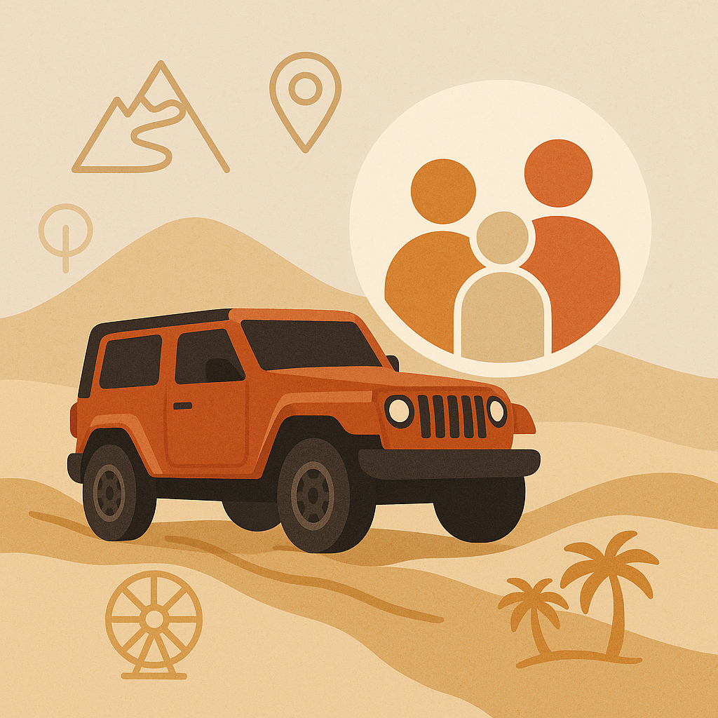 מסלול 4X4 בסביבה